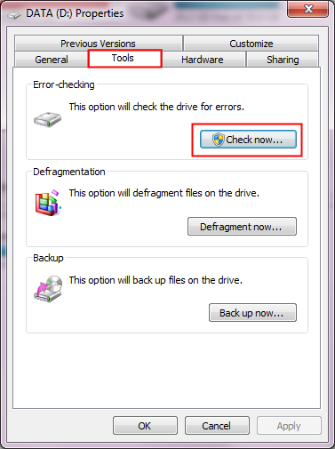 Check Disk-1 Check Disk-1
