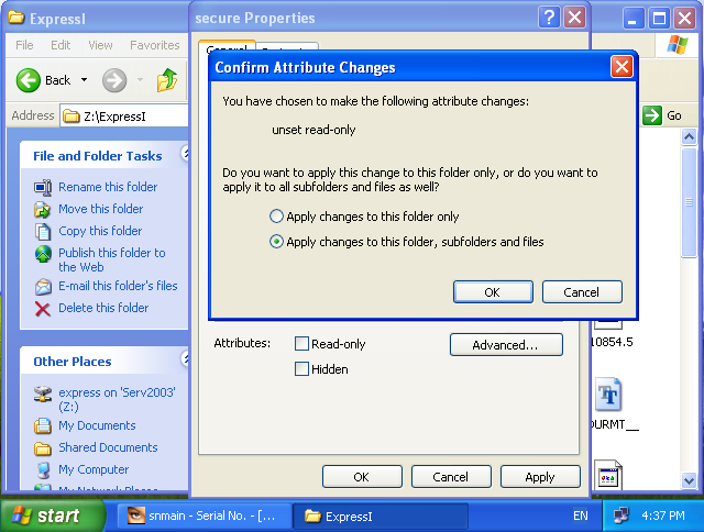 Attribute-Confirm Changes Attribute-Confirm Changes